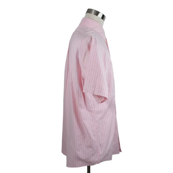Brooks Brothers Traditional Fit Non-Iron Short Sleeve Button Down Pink 15.5 - Picture 3 of 6
